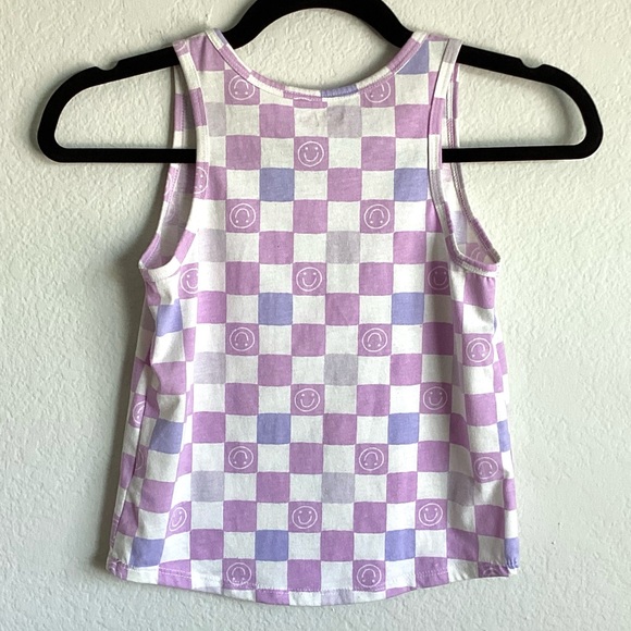 \Cat & Jack\ Kid’s Checkered Smile Tank - Picture 8 of 11
